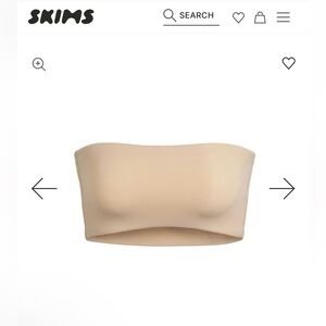 SKIMS Fits Everybody BANDEAU Size: L